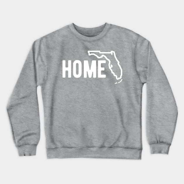 Florida HOME Crewneck Sweatshirt by blueduckstuff